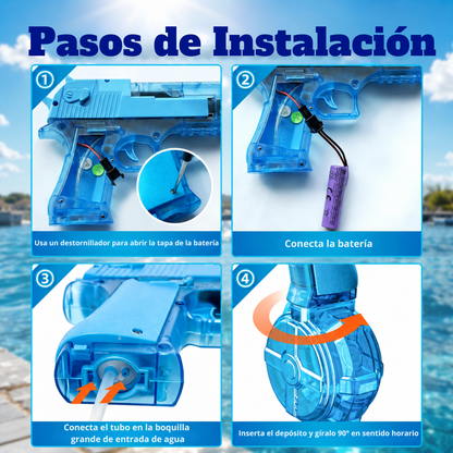 Pistola de Agua de Alta Potencia